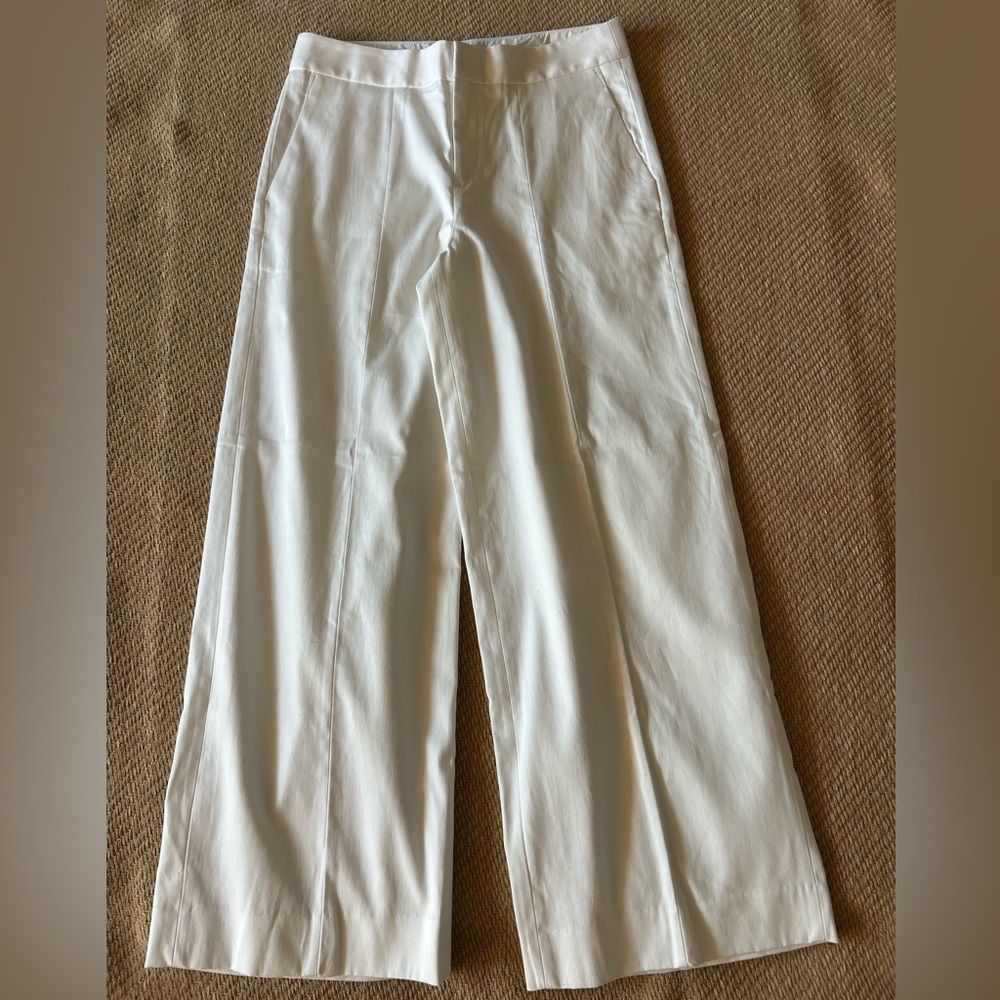 Everlane Women's Wide Leg Pants in Cream